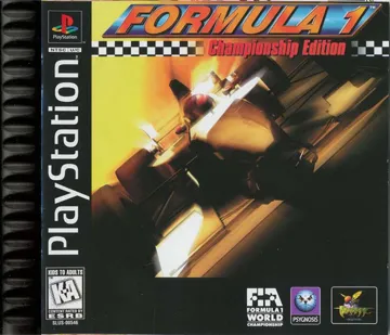 Formula 1 Championship Edition (US) box cover front